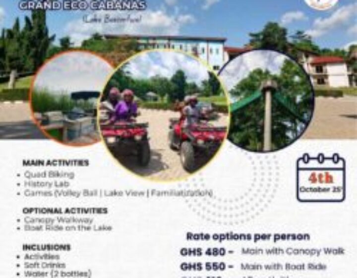 Lake Bosomtwe Tour Lake Bosomtwe Tour: Quad Biking, Canopy Walkway & Boat Cruise